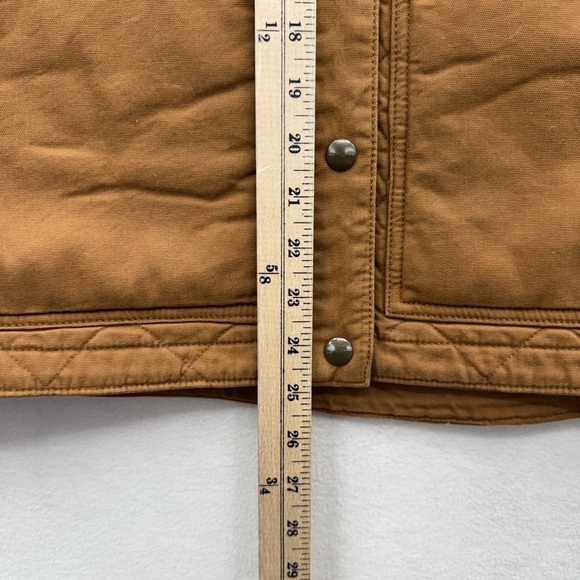 Carhartt Women’s XL Rugged Flex Relaxed Fit Quilted Snap Vest - Picture 7 of 9